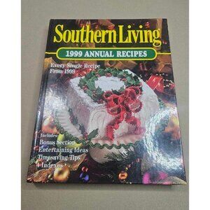 Southern Living 1999 Annual Recipes Hardcover Cookbook Vintage